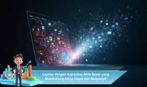 Laptop dengan Kapasitas RAM Besar yang Mendukung Kerja Cepat dan Responsif
