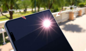 Menilai-Kualitas-Bahan-Screen-Protector-Matte-Guna-Mengurangi-Pantulan-Cahaya-Matahari